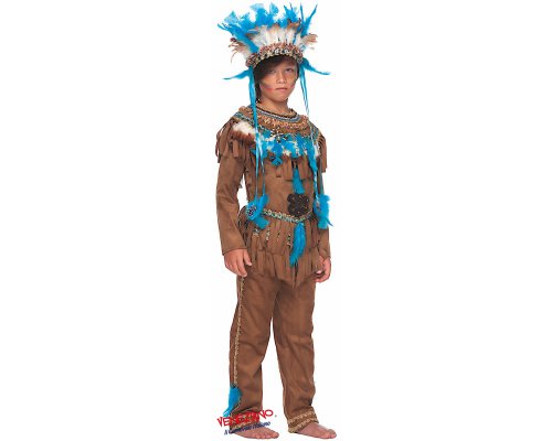 Costume di carnevale GRANDE CAPO INDIANO